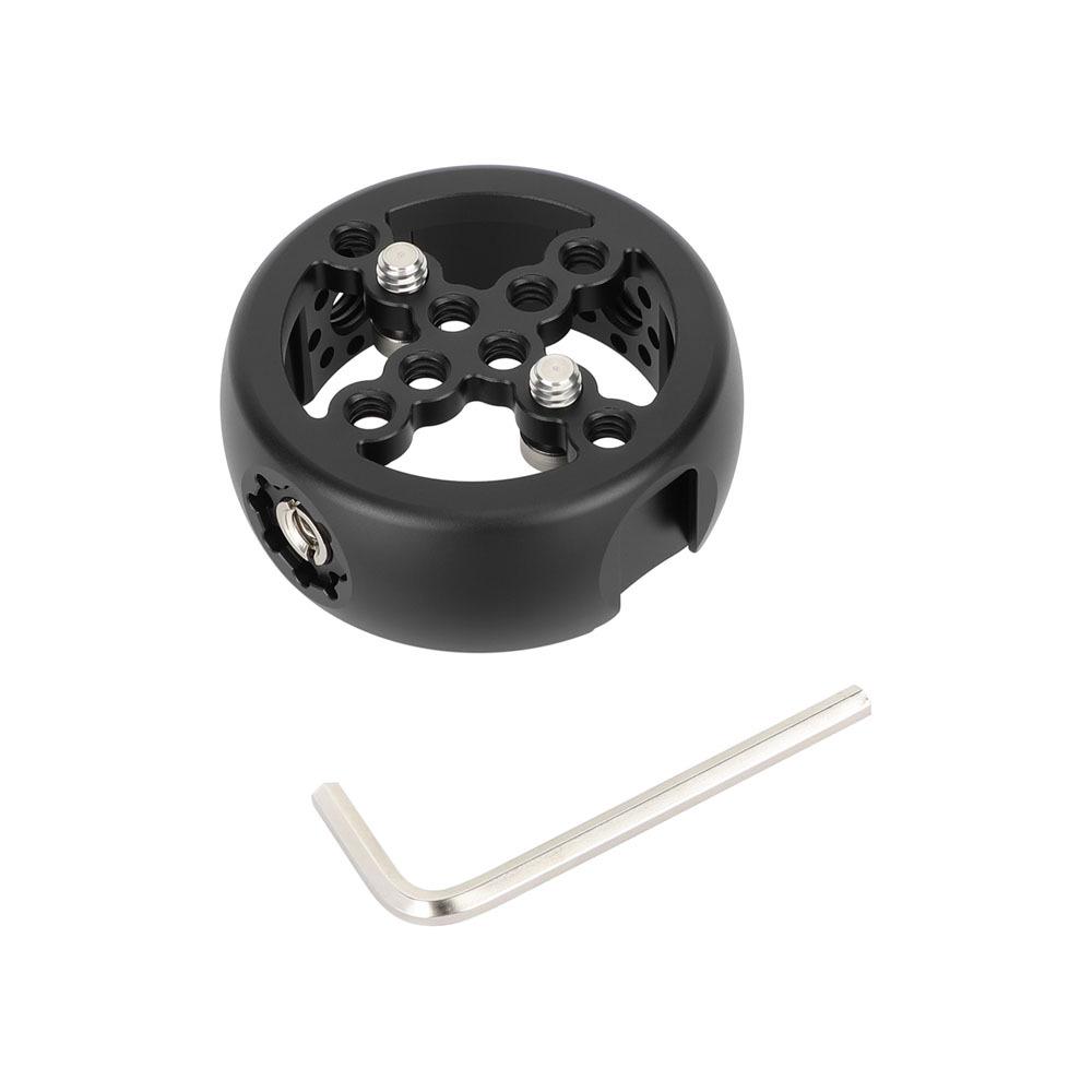 HDRIG Aluminum Alloy Camera Cage Handle with Cold Shoe & 1/4-3/8 Positioning Holes - Model 3908 Portable Round Handle.
HDRIG Aluminum Alloy Camera Cage Handle with Cold Shoe & 1/4-3/8 Positioning Holes - Model 3908 Portable Round Handle.