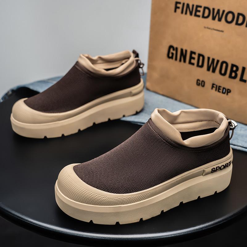Модная мужская повседневная спортивная обувь Осень 2025 Удобные Нескользящие Дышащие Кроссовки для улицы Модная Платформа Мужские Zapatos Para Hombre 44 кофейный
Модная мужская повседневная спортивная обувь Осень 2025 Удобные Нескользящие Дышащие Кроссовки для улицы Модная Платформа Мужские Zapatos Para Hombre 44 кофейный