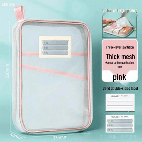 L-Shaped Transparent A4 Document Folder for Students
L-Shaped Transparent A4 Document Folder for Students