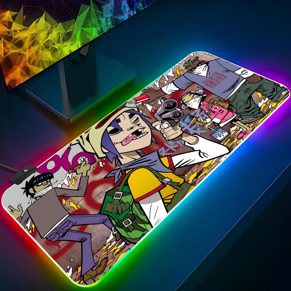 Demon Days G-GorillazS Mouse Pad Gaming Rgb Valorant Mousepad Backlit Keyboard Gamer Girl Xxl Laptop Mat Table Pads Deskpad RGB600x300x3mm
Demon Days G-GorillazS Mouse Pad Gaming Rgb Valorant Mousepad Backlit Keyboard Gamer Girl Xxl Laptop Mat Table Pads Deskpad RGB600x300x3mm