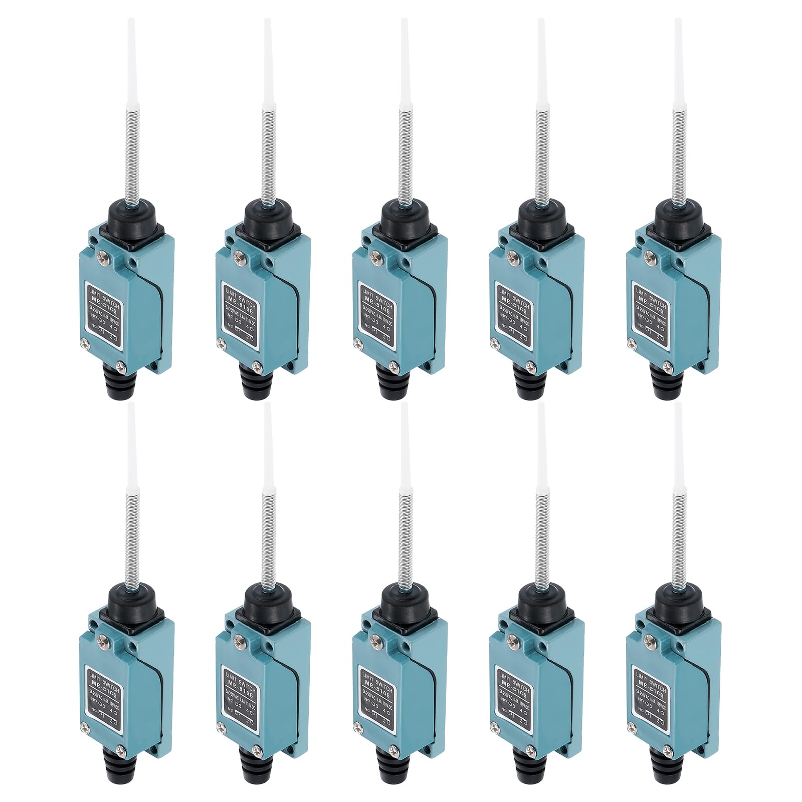 uxcell Limit Switch Flexible Coil Spring Momentary for 3D Printer Door Switch Metal Momentary Switch 10pcs ME-8166 1NC+1NO
uxcell Limit Switch Flexible Coil Spring Momentary for 3D Printer Door Switch Metal Momentary Switch 10pcs ME-8166 1NC+1NO