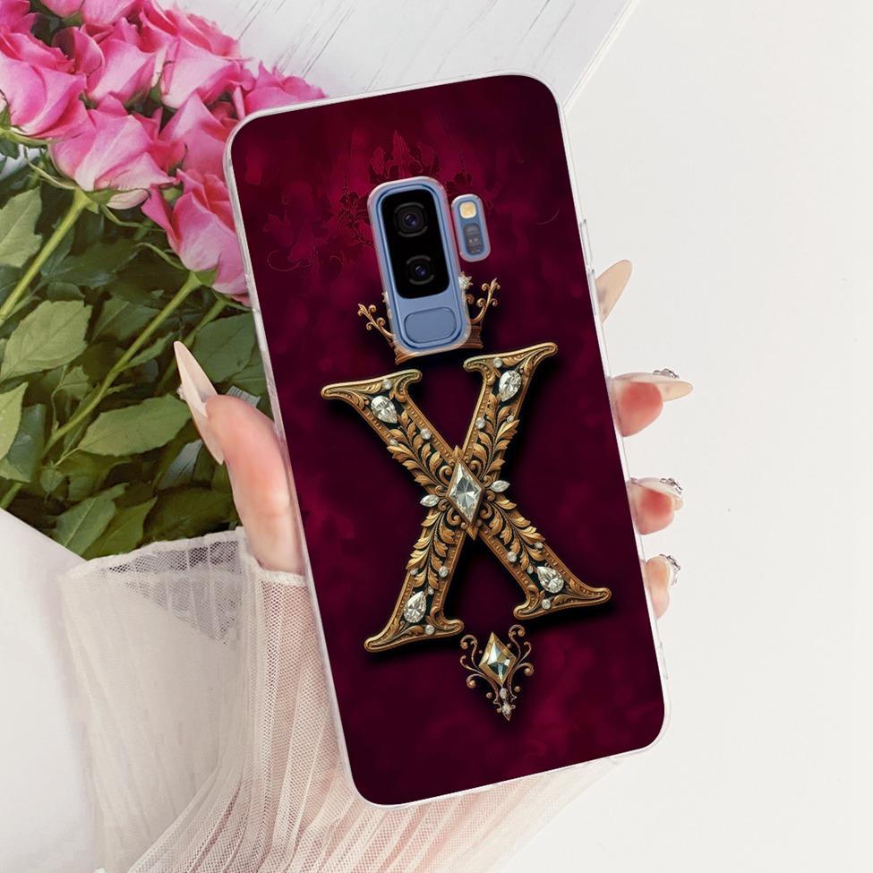 Clear For Samsung S9+ Case Luxury Crown A-Z Letters 2D Flat Pattern Soft Phone Cover For Samsung Galaxy S9 Plus G965F G9650 Samsung S9 Plus
Clear For Samsung S9+ Case Luxury Crown A-Z Letters 2D Flat Pattern Soft Phone Cover For Samsung Galaxy S9 Plus G965F G9650 Samsung S9 Plus