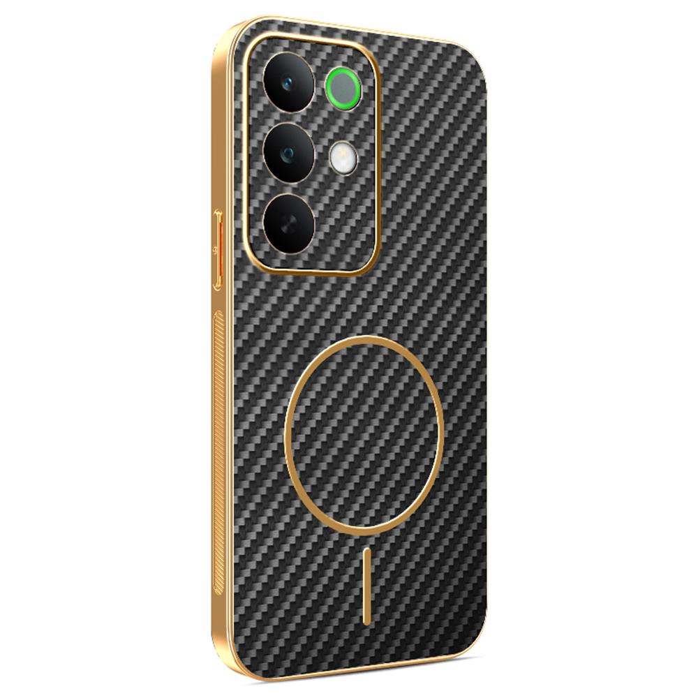 Для Realme C85 Pro 4G Чохол Текстурований Карбонове Волокно Електроосаджений ТПУ Задня Кришка Телефону
Для Realme C85 Pro 4G Чохол Текстурований Карбонове Волокно Електроосаджений ТПУ Задня Кришка Телефону