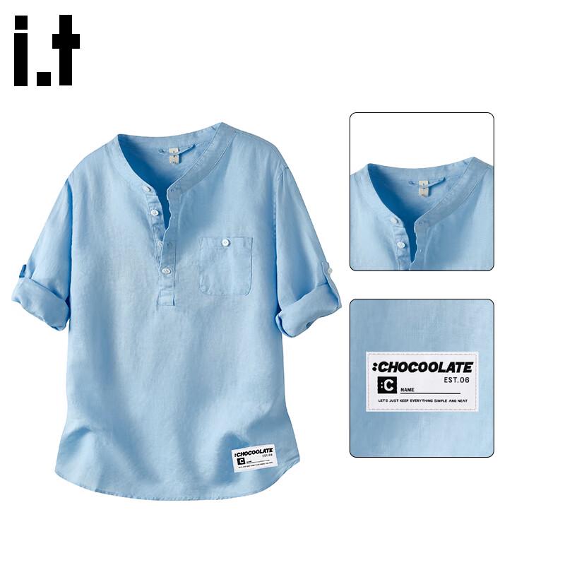 :CHOCOOLATEit Men s Linen Blend Henley Short Sleeve Shirt L
:CHOCOOLATEit Men s Linen Blend Henley Short Sleeve Shirt L