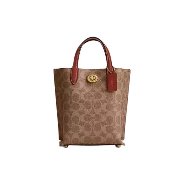 Coach Willow 16 Open Central Compartment Signature Leather Coated Canvas Crossbody Tote Bag Small Women handbags Brass Cinnamon Rust CS238-B4NQ4 Basic Set (Bag+Dust Bag)
Coach Willow 16 Open Central Compartment Signature Leather Coated Canvas Crossbody Tote Bag Small Women handbags Brass Cinnamon Rust CS238-B4NQ4 Basic Set (Bag+Dust Bag)