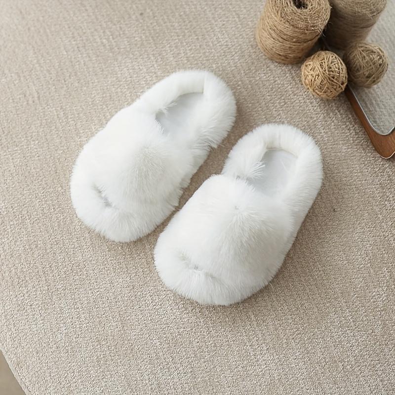 Youngsters Fashionable Double Strap Indoor Home Slippers - Soft Fabric Slip-Ons with Plush Faux Fur Sole,Round Toe&Lightweight Design for Youngsters 35 білий
Youngsters Fashionable Double Strap Indoor Home Slippers - Soft Fabric Slip-Ons with Plush Faux Fur Sole,Round Toe&Lightweight Design for Youngsters 35 білий