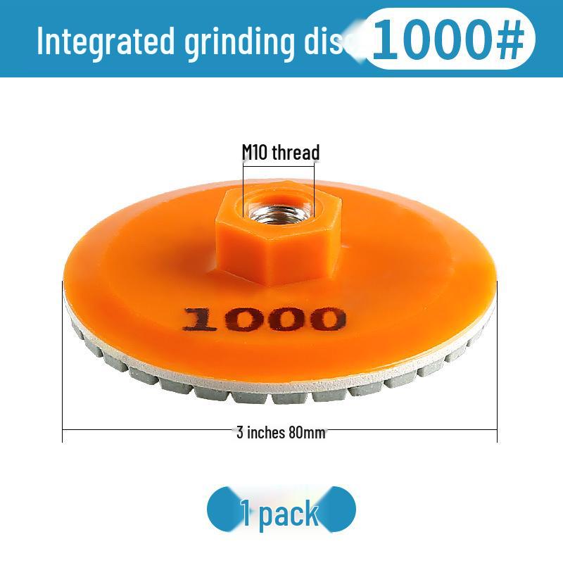 Однокомпонентний диск для шліфування та полірування країв для плитки, мармуру, сланцю, кварцу та каменю
Однокомпонентний диск для шліфування та полірування країв для плитки, мармуру, сланцю, кварцу та каменю