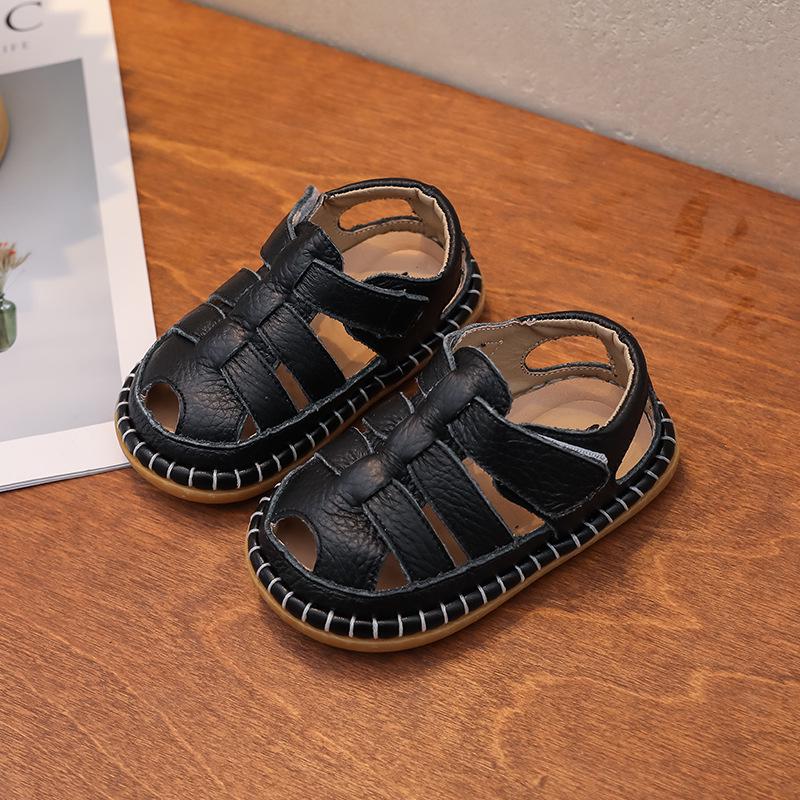 Soft Sole Summer Sandals for Toddlers (0-3 Years) - Non-Slip Roman Style for Boys & Girls Size 14 / Inner length 11.5cm чёрный
Soft Sole Summer Sandals for Toddlers (0-3 Years) - Non-Slip Roman Style for Boys & Girls Size 14 / Inner length 11.5cm чёрный