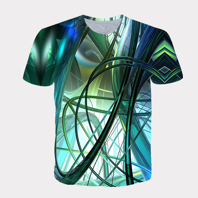 Summer Round Neck 3D Color Abstract Art Patterns Printed Top Fashionable Casual Short Sleeved Children s Boy T-shirts 170
Summer Round Neck 3D Color Abstract Art Patterns Printed Top Fashionable Casual Short Sleeved Children s Boy T-shirts 170