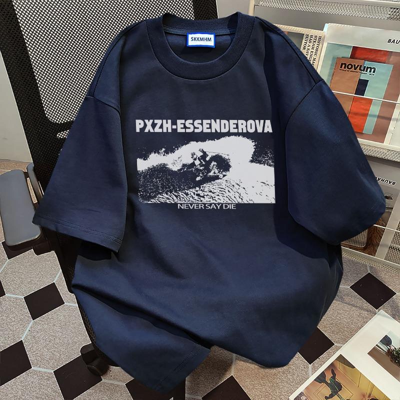 Sense of Design Wave Printed Round Neck T-shirt for Men and Women Pure Cotton Summer Fashion Trend Casual Comfy Couple Short Sleeve Top Harajuku S темно-синий
Sense of Design Wave Printed Round Neck T-shirt for Men and Women Pure Cotton Summer Fashion Trend Casual Comfy Couple Short Sleeve Top Harajuku S темно-синий