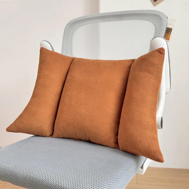 Soft Seat Back Support Lumbar Pillow Cushion Bed Sleeping Pillow Car Seat Waist Pads Lumbar Support Pillow Office Chair Cushion 68x40x14cm темно-помаранчевий колір
Soft Seat Back Support Lumbar Pillow Cushion Bed Sleeping Pillow Car Seat Waist Pads Lumbar Support Pillow Office Chair Cushion 68x40x14cm темно-помаранчевий колір