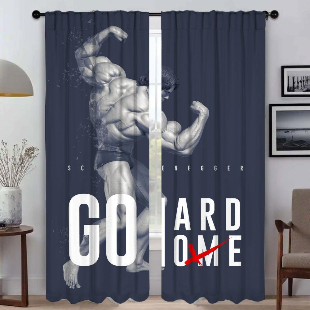 Set Of 2 Gym Bodybuilder Shades Curtains Camera Tulle Bedroom Room Living Curtain Elegant Mosquito Repellent Made Polyester Area Window Treatment W100*H130(CM)-Hooks&2PCS
Set Of 2 Gym Bodybuilder Shades Curtains Camera Tulle Bedroom Room Living Curtain Elegant Mosquito Repellent Made Polyester Area Window Treatment W100*H130(CM)-Hooks&2PCS