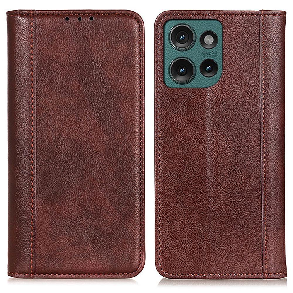 For Motorola Edge 50 Neo 5G/Moto S50 5G/Thinkphone 25 5G Stand Case Split Leather Litchi Texture Wallet Phone Cover Brown
For Motorola Edge 50 Neo 5G/Moto S50 5G/Thinkphone 25 5G Stand Case Split Leather Litchi Texture Wallet Phone Cover Brown