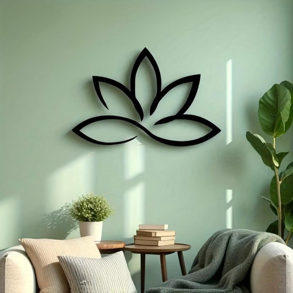 1pc Zen Lotus Metal Wall Art Sculpture Flower Home Decor Party Decoration Housewarming Birthday Gift 20cm/7.9" чёрный
1pc Zen Lotus Metal Wall Art Sculpture Flower Home Decor Party Decoration Housewarming Birthday Gift 20cm/7.9" чёрный