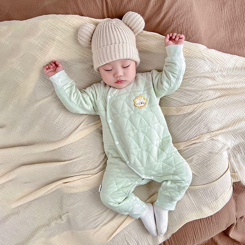Winter Warm Baby Romper: Thick Cotton Jumpsuit for Newborns 66 cm зелений
Winter Warm Baby Romper: Thick Cotton Jumpsuit for Newborns 66 cm зелений