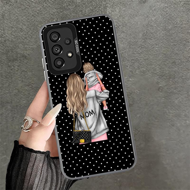Mom Baby Fashion Dot Desgin Shockproof Phone Case for Samsung A17 A16 A15 A14 A37 A57 A36 A56 A26 A35 A55 A25 A34 A54 A24 A13 A2 Samsung A16
Mom Baby Fashion Dot Desgin Shockproof Phone Case for Samsung A17 A16 A15 A14 A37 A57 A36 A56 A26 A35 A55 A25 A34 A54 A24 A13 A2 Samsung A16