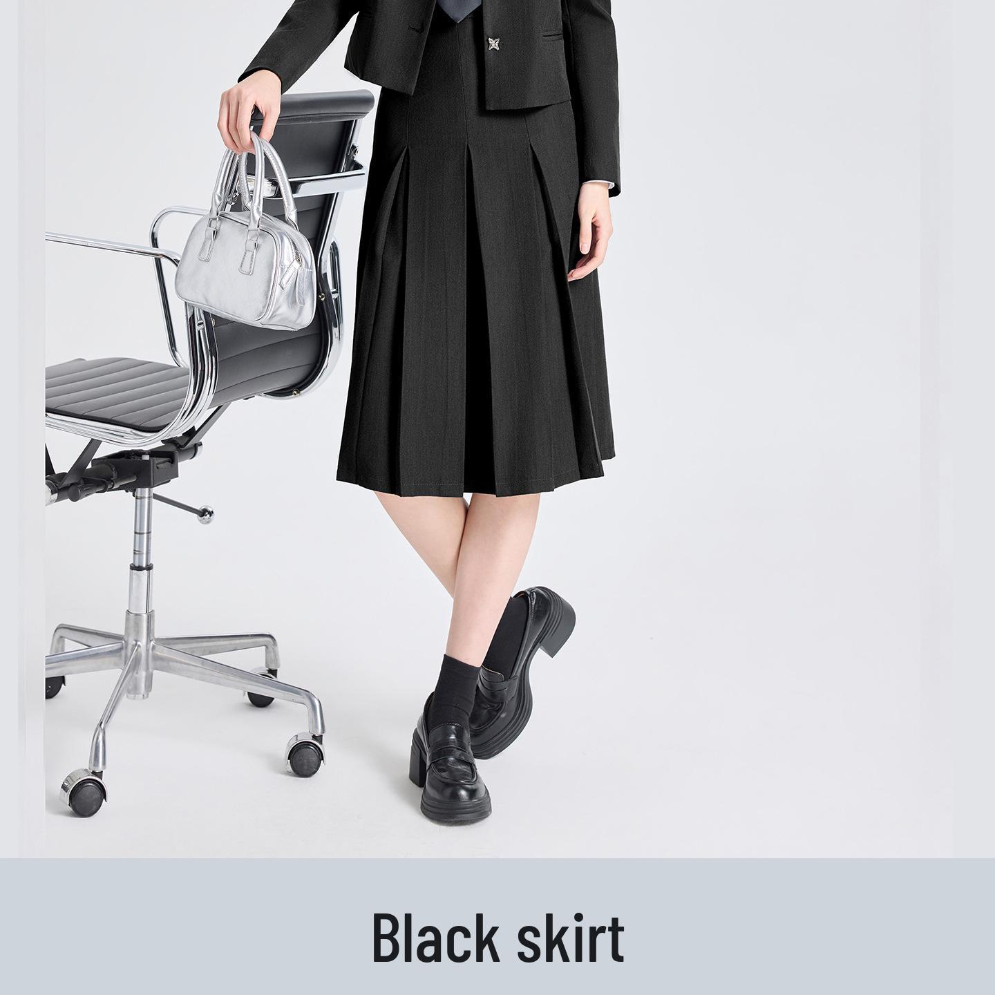 Women s College Style Suit Set with Pleated Skirt - Two-Piece for University Students, Suitable for Spring, Autumn, Winter L
Women s College Style Suit Set with Pleated Skirt - Two-Piece for University Students, Suitable for Spring, Autumn, Winter L