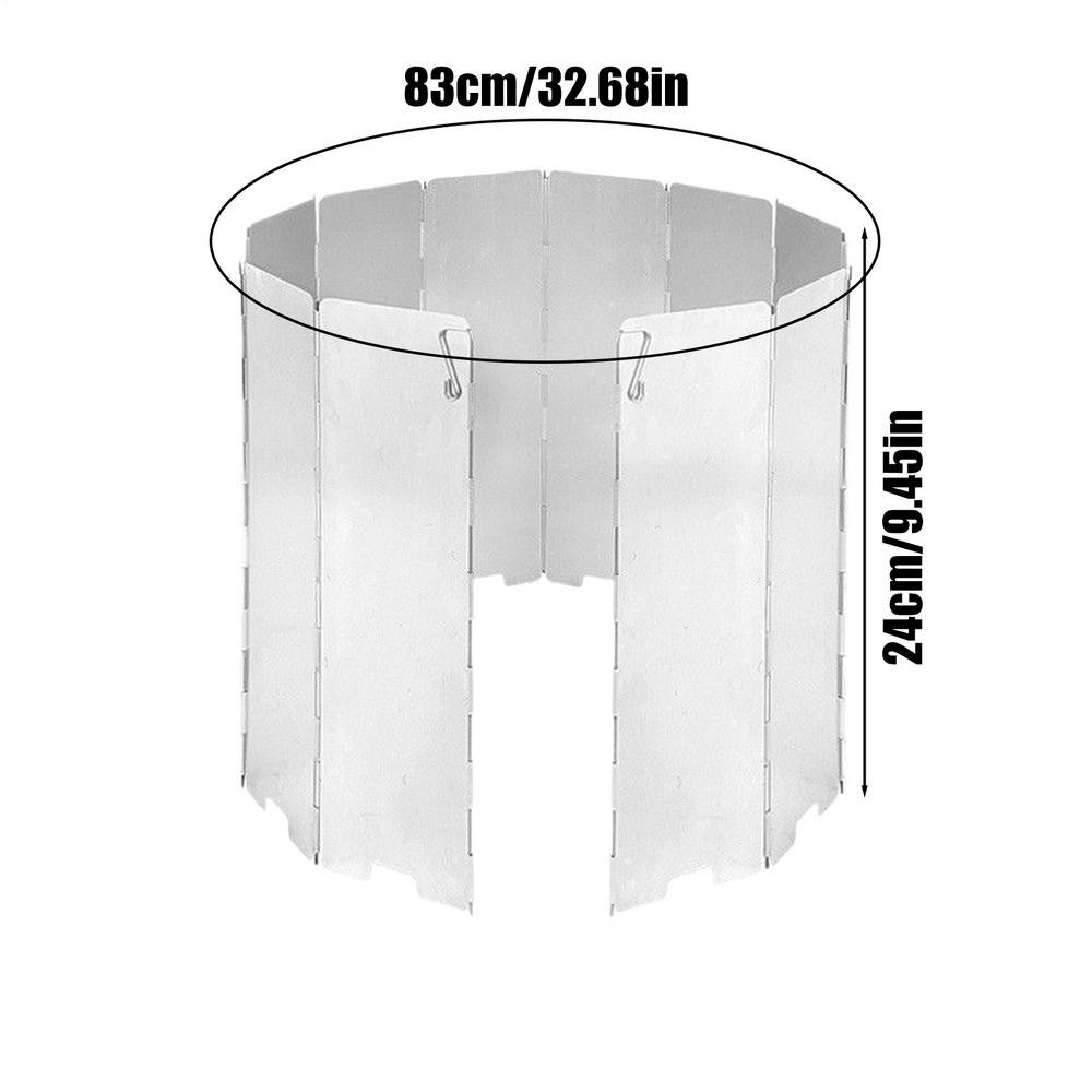 Camping Stove Windscreen Foldable Wind Shield For Grill Space-saving Stove Windscreen For Mountaineering Camping Backpacking темно-сірий колір
Camping Stove Windscreen Foldable Wind Shield For Grill Space-saving Stove Windscreen For Mountaineering Camping Backpacking темно-сірий колір