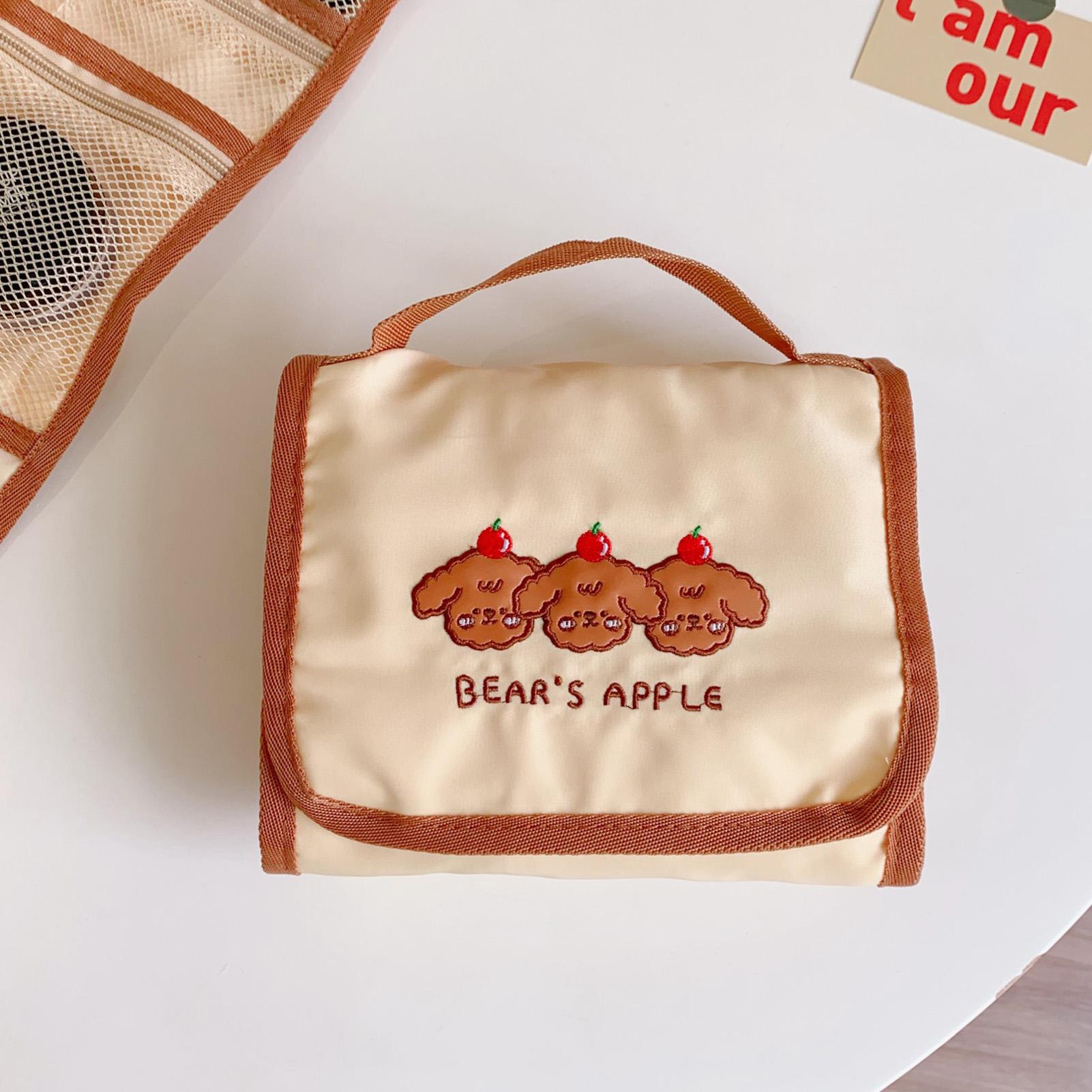 Folding Makeup Bag Cute 4 Compartments Nylon Portable Makeup Bag with Hook Travel Makeup Bag for
Folding Makeup Bag Cute 4 Compartments Nylon Portable Makeup Bag with Hook Travel Makeup Bag for