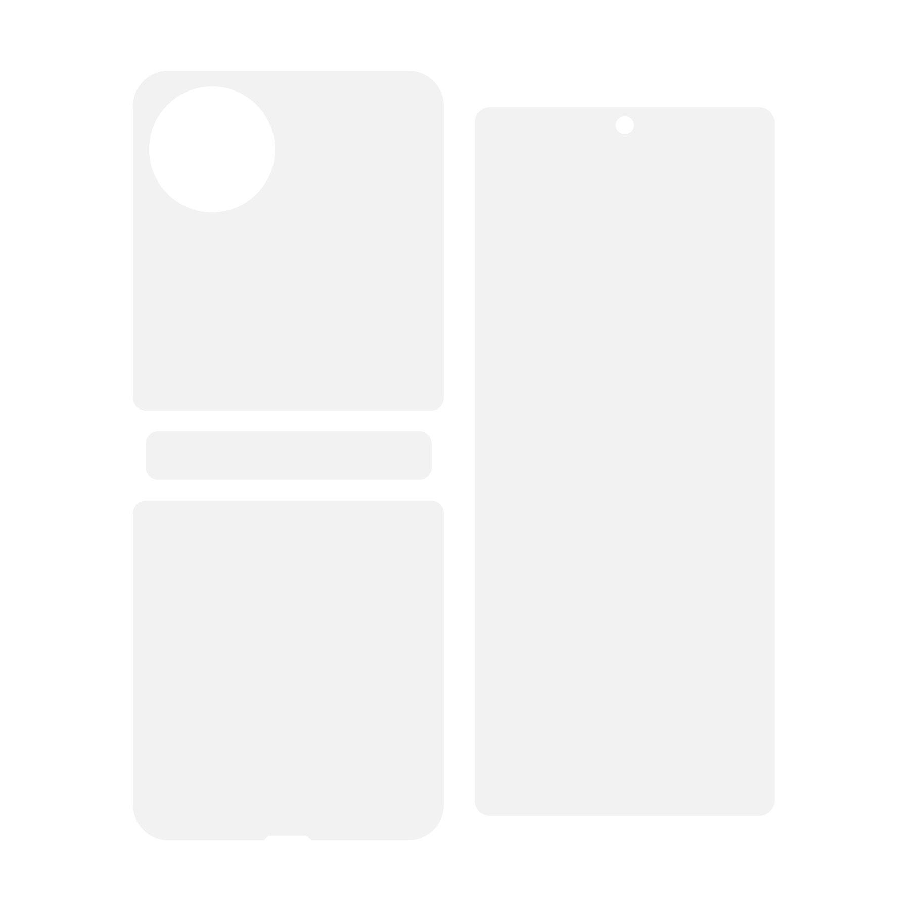 RURIHAI 1 Set/2Pcs Front Screen Back Protector for Huawei P50 Pocket,Front Back Protective PET Film Ultra Clear Full Glue Protector
RURIHAI 1 Set/2Pcs Front Screen Back Protector for Huawei P50 Pocket,Front Back Protective PET Film Ultra Clear Full Glue Protector