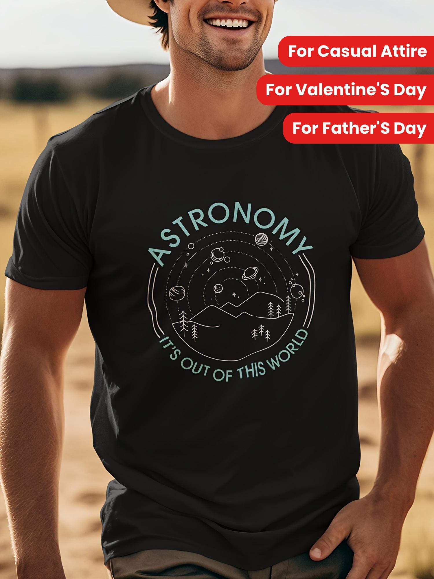 Astronomy Graphic T-shirt - Soft Breathable Cotton Shirt with Space Design XXXL
Astronomy Graphic T-shirt - Soft Breathable Cotton Shirt with Space Design XXXL