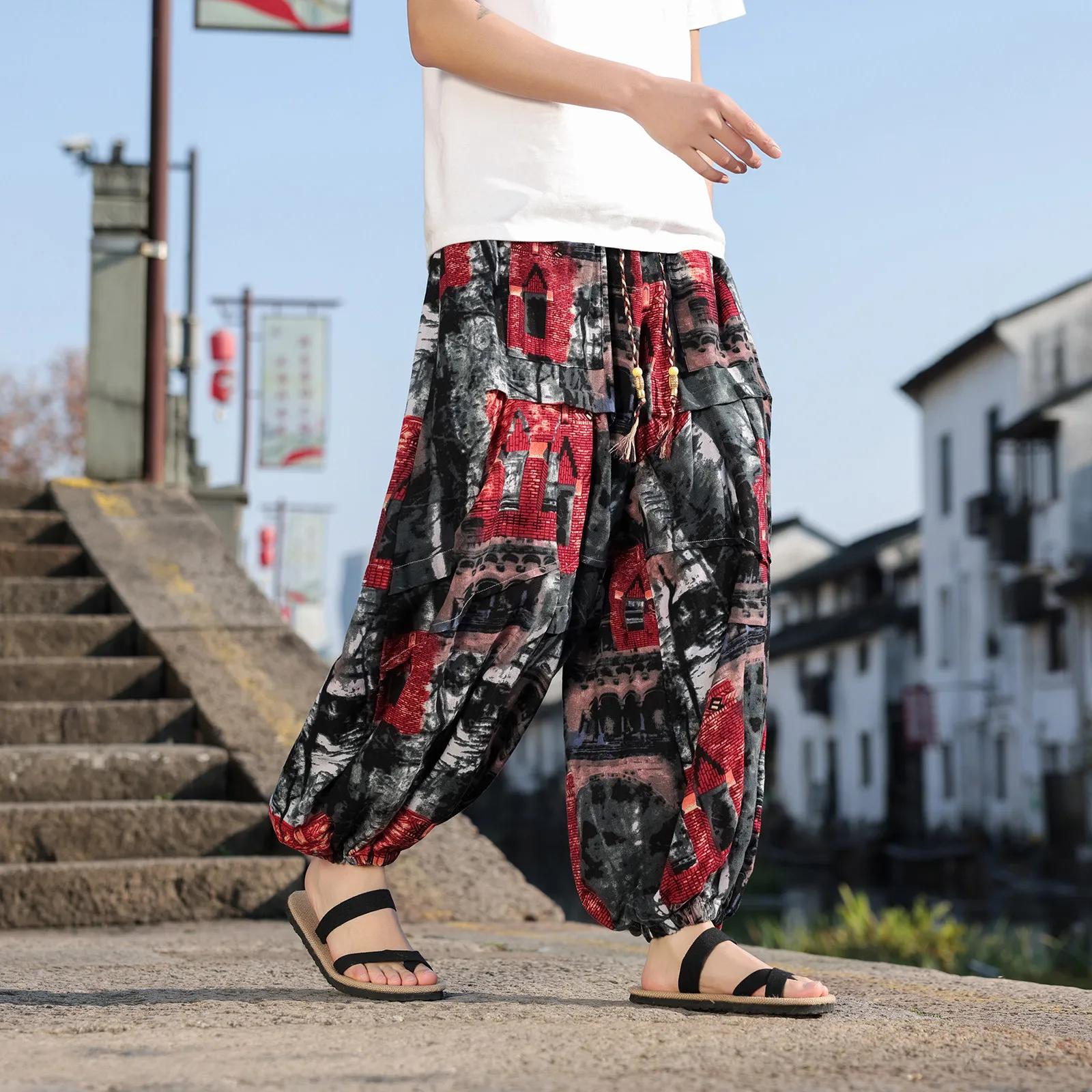 Chinese Style Men Thai Elephant Beach Pants 2026 Spring Summer Men Retro Cotton Trousers Harlan Straight Leg Mid Waist Pants 2XL червоний
Chinese Style Men Thai Elephant Beach Pants 2026 Spring Summer Men Retro Cotton Trousers Harlan Straight Leg Mid Waist Pants 2XL червоний