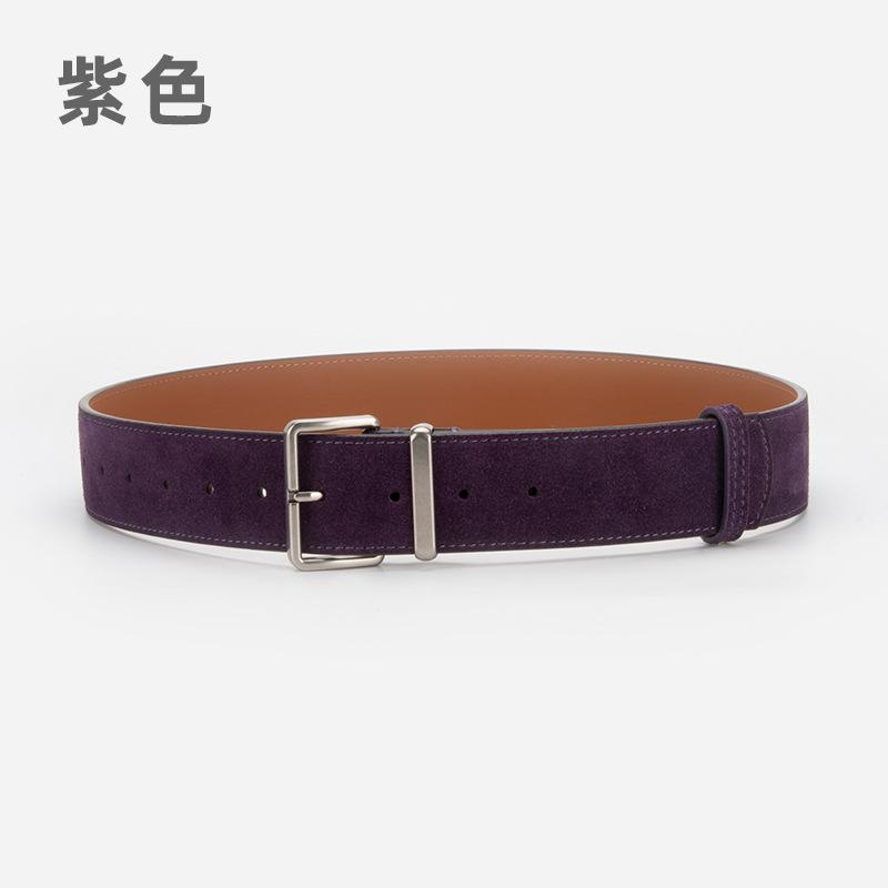 Четыре сезона в наличии, новый женский ремень из матовой замши, в сочетании с джинсами и юбками, модный и высококачественный кожаный ремень 105cm
Четыре сезона в наличии, новый женский ремень из матовой замши, в сочетании с джинсами и юбками, модный и высококачественный кожаный ремень 105cm