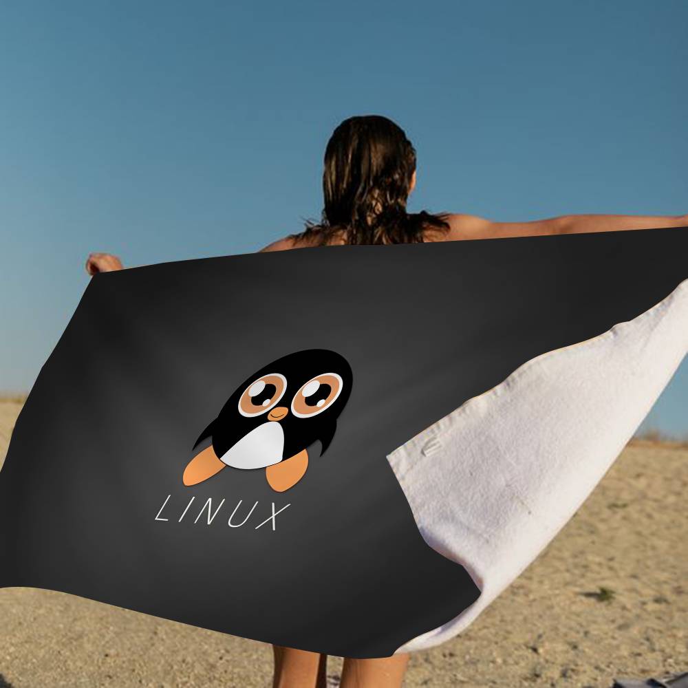 Linux Operating System Tux Penguin Bath Towel Microfiber Soft Water Absorbing Breathable For Girl Kids Decorative Beach Towel W30*H60(CM)
Linux Operating System Tux Penguin Bath Towel Microfiber Soft Water Absorbing Breathable For Girl Kids Decorative Beach Towel W30*H60(CM)
