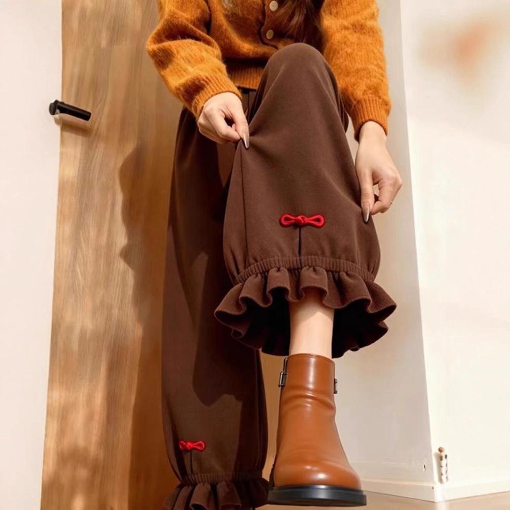 2025 Women s Casual Warm Coffee Pants: Loose, Narrow, Wide-Leg, Autumn/Winter Chinese Style L
2025 Women s Casual Warm Coffee Pants: Loose, Narrow, Wide-Leg, Autumn/Winter Chinese Style L