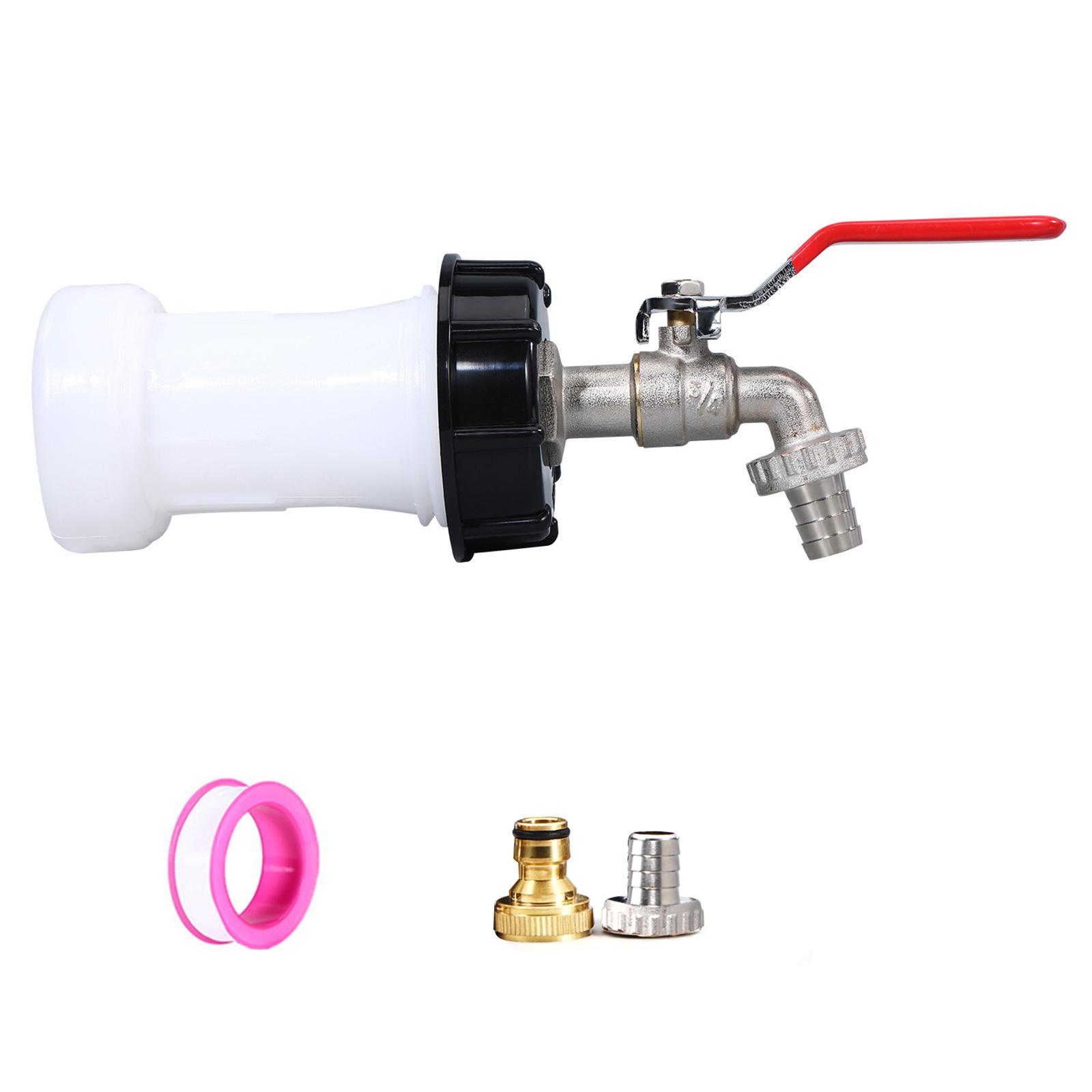 Practical Water Tank Tap Adapter Accessory for Container 3/4Inch Sturdy Zinc Alloy Spouts with Leakproof Designs B
Practical Water Tank Tap Adapter Accessory for Container 3/4Inch Sturdy Zinc Alloy Spouts with Leakproof Designs B