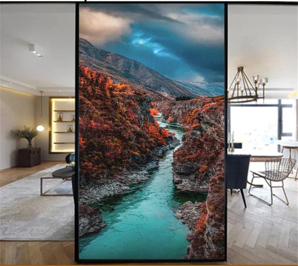 No Glue Decorative Windows Privacy Film Landscape Stained Glass Window Stickers Window Tint 22 (as the picture,40x60cm WxH)
No Glue Decorative Windows Privacy Film Landscape Stained Glass Window Stickers Window Tint 22 (as the picture,40x60cm WxH)