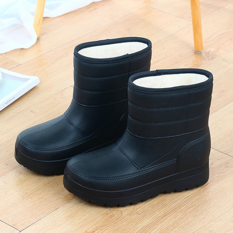 Жіночі теплі зимові гумові чоботи з плюшевою підкладкою, без шнурівки, снігоступи, легкі, на товстій підошві, нековзкі бавовняні черевики Zapatos Para Mujer 45
Жіночі теплі зимові гумові чоботи з плюшевою підкладкою, без шнурівки, снігоступи, легкі, на товстій підошві, нековзкі бавовняні черевики Zapatos Para Mujer 45