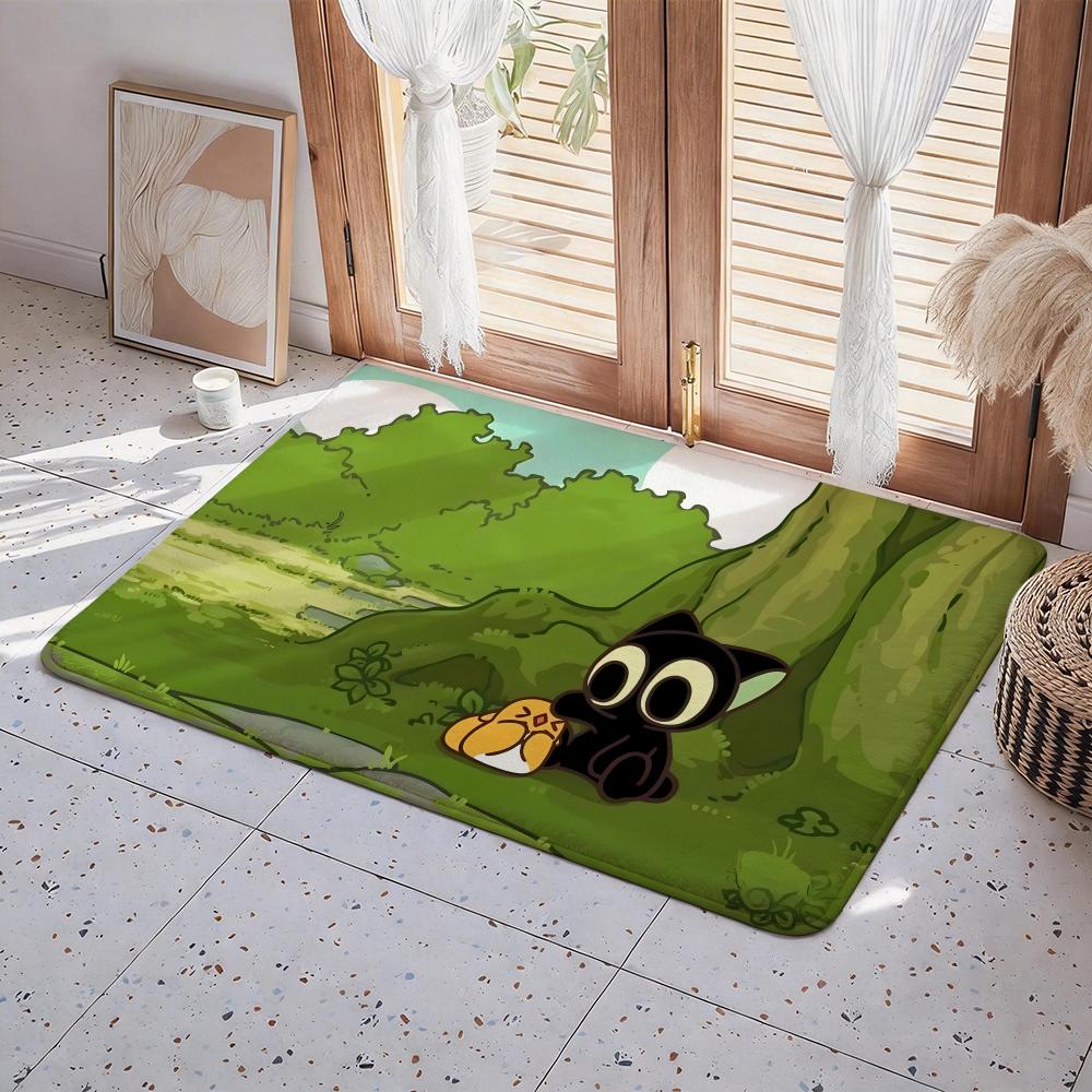 Cartoon T The Legend of Luo Xiaohei Floor Mat Eco Flannel Doormat Non Slip Odorless Indoor Floor Rug Soft Short Plush Home Mat 50x80cm
Cartoon T The Legend of Luo Xiaohei Floor Mat Eco Flannel Doormat Non Slip Odorless Indoor Floor Rug Soft Short Plush Home Mat 50x80cm