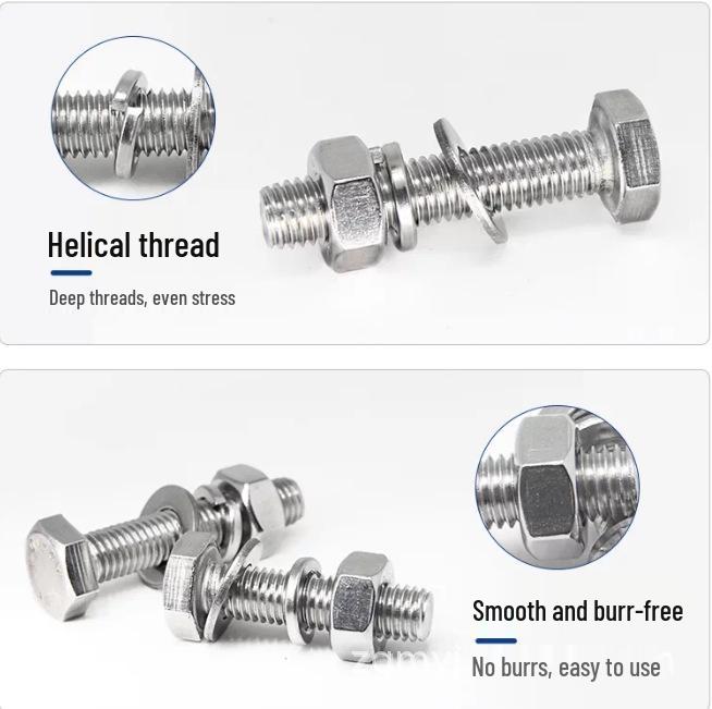 304 Stainless Steel Hex Bolt for Flange Valves (Sold with Matching Valves Only) M12*55 (1 bolt + 1 nut + 2 flat washers)
304 Stainless Steel Hex Bolt for Flange Valves (Sold with Matching Valves Only) M12*55 (1 bolt + 1 nut + 2 flat washers)