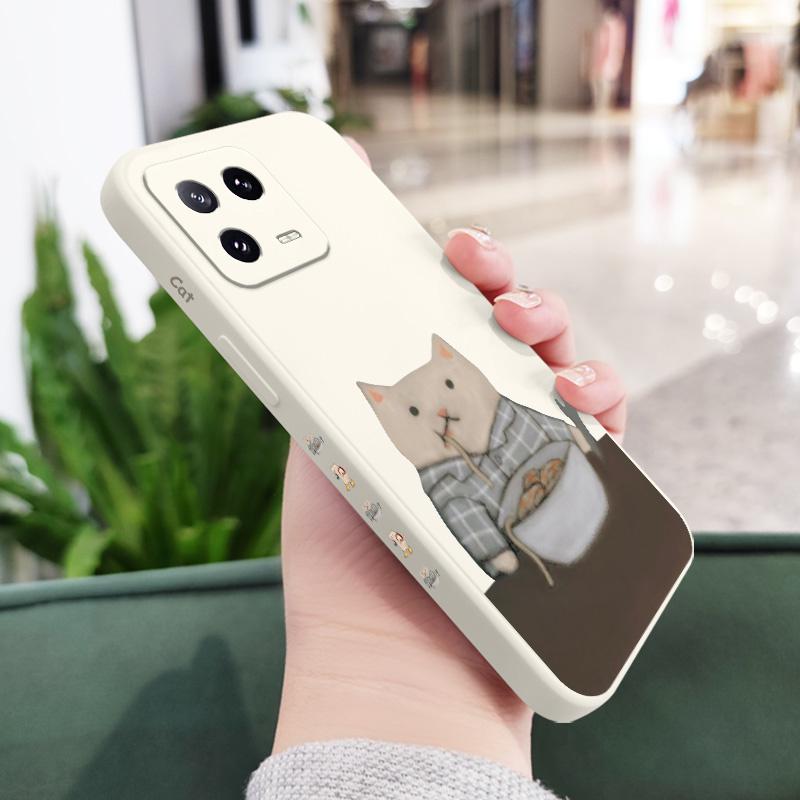 Paper Folding Cat Phone Case For Xiaomi Mi 15 14 14T 13 13T 12 12X 12T 12S 11 11T 10 10T 9 9T Pro Lite Liquid Silicone Cover 15
Paper Folding Cat Phone Case For Xiaomi Mi 15 14 14T 13 13T 12 12X 12T 12S 11 11T 10 10T 9 9T Pro Lite Liquid Silicone Cover 15