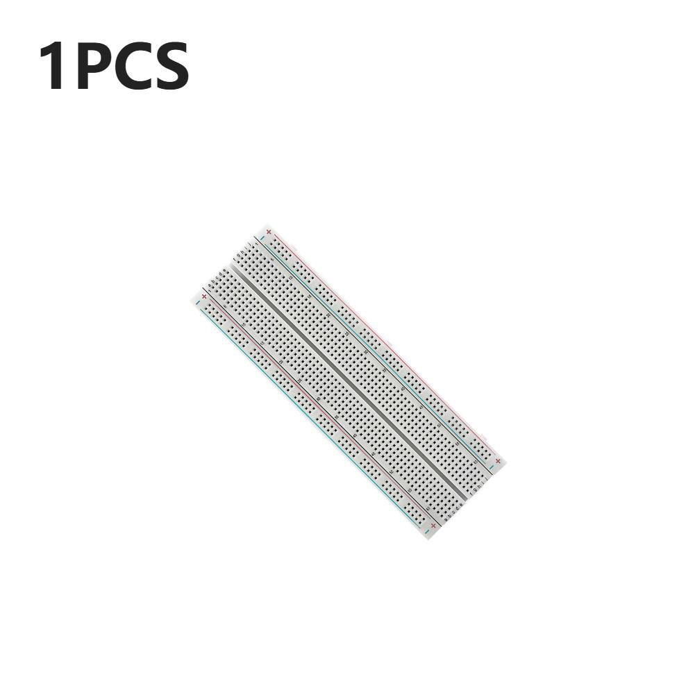 10/5/1PCS MB-102 Breadboard 830 Point Circuit Board DIY Solderless Spliceable Bread Board Universal Experiment Electronics Kit
10/5/1PCS MB-102 Breadboard 830 Point Circuit Board DIY Solderless Spliceable Bread Board Universal Experiment Electronics Kit