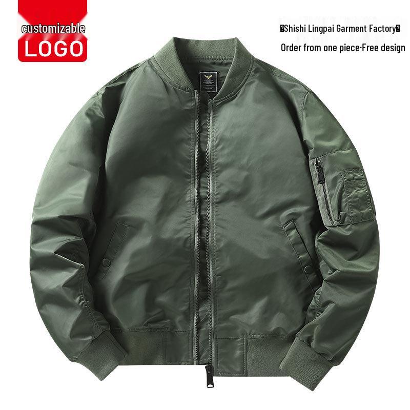 Unisex MA1 Air Force Flight Jacket - Trendy, Thickened Cotton Baseball Outerwear for Spring, Autumn, and Winter. M
Unisex MA1 Air Force Flight Jacket - Trendy, Thickened Cotton Baseball Outerwear for Spring, Autumn, and Winter. M