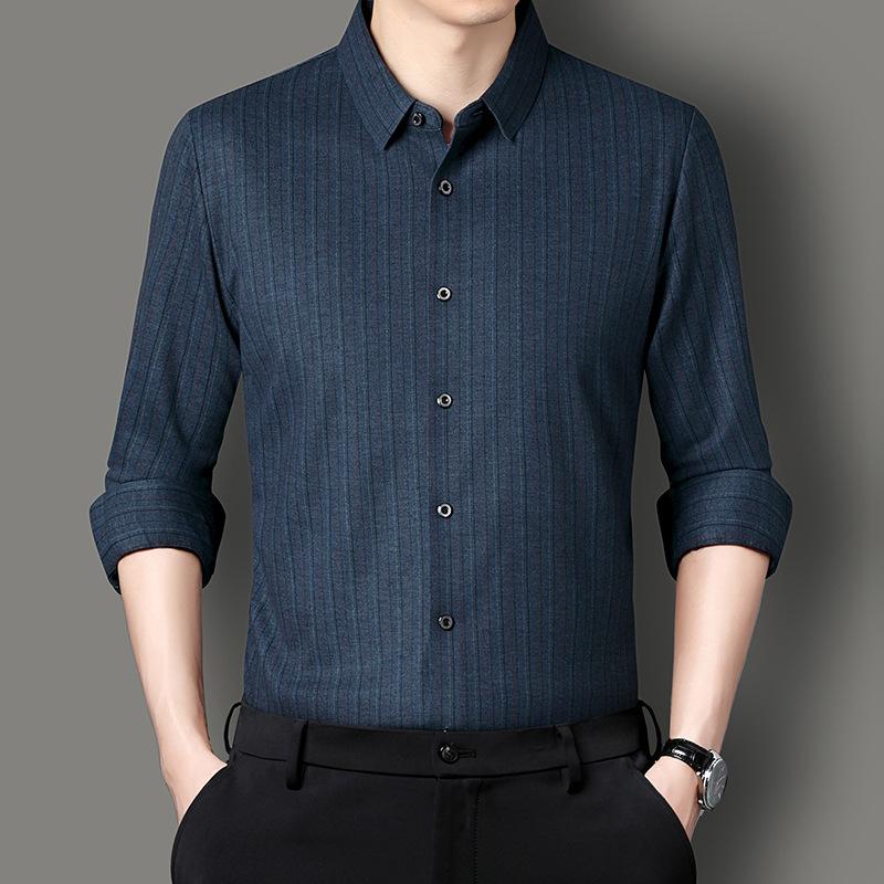 Рубашка с длинными рукавами для мужчин на осень и зиму. Новая модная свободная шерстяная клетчатая рубашка для молодых и мужчин среднего возраста. 4XL
Рубашка с длинными рукавами для мужчин на осень и зиму. Новая модная свободная шерстяная клетчатая рубашка для молодых и мужчин среднего возраста. 4XL