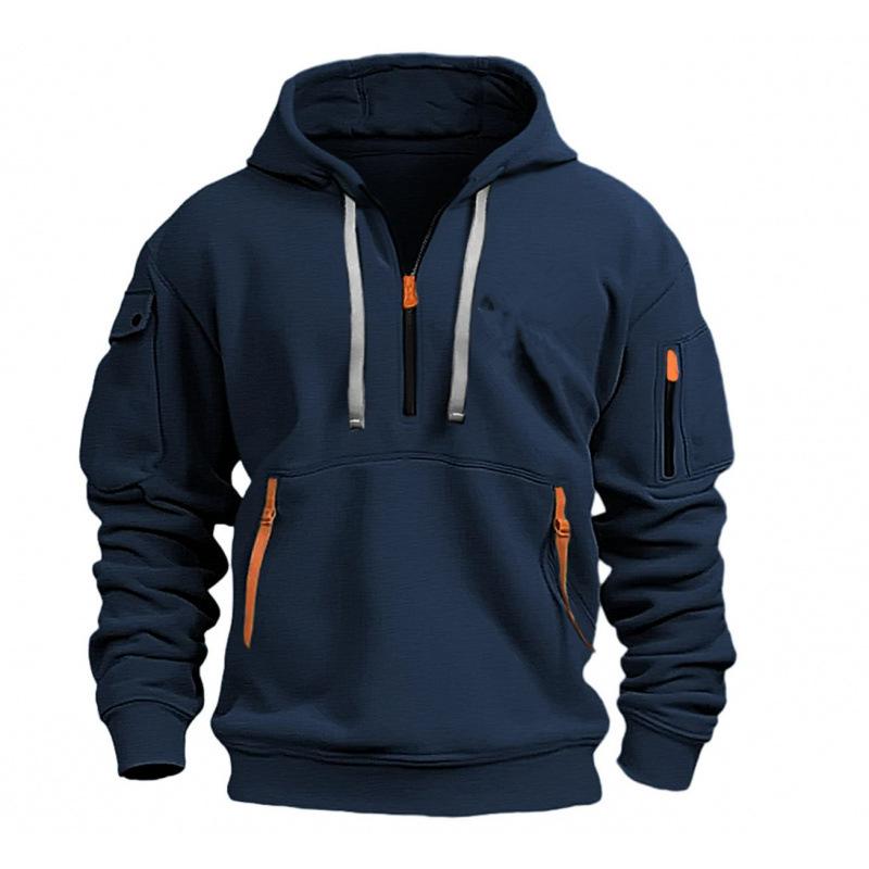 Men s Spring/Autumn Zipper Hoodie Sweatshirt with Multi Pockets XL
Men s Spring/Autumn Zipper Hoodie Sweatshirt with Multi Pockets XL