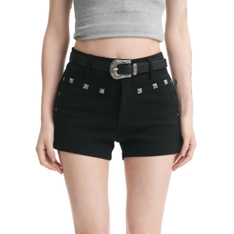 Черные джинсовые мини-шорты для женщин с высокой талией, прямые, эластичные, повседневные, шорты, джинсы, одежда Y2k, модная уличная одежда, лето M чёрный
Черные джинсовые мини-шорты для женщин с высокой талией, прямые, эластичные, повседневные, шорты, джинсы, одежда Y2k, модная уличная одежда, лето M чёрный