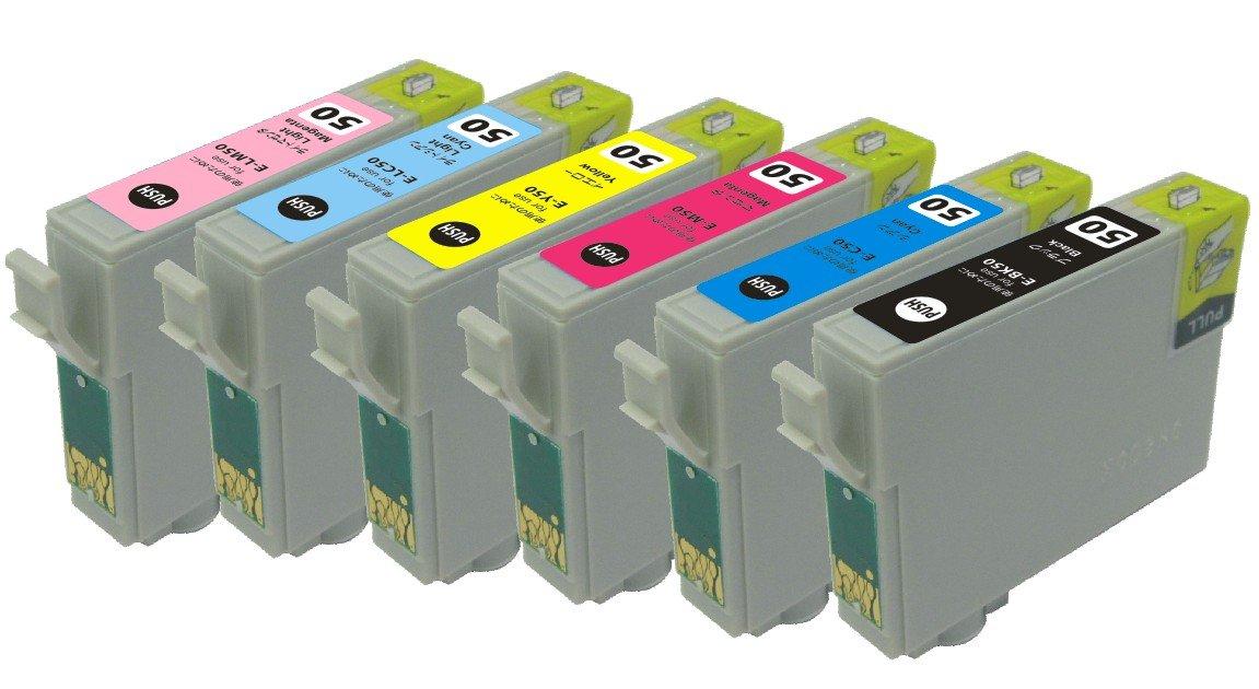 EPSON IC6CL50 ink for Epson General purpose ink cartridge 6 color set (Compatible printers)
EPSON IC6CL50 ink for Epson General purpose ink cartridge 6 color set (Compatible printers)
