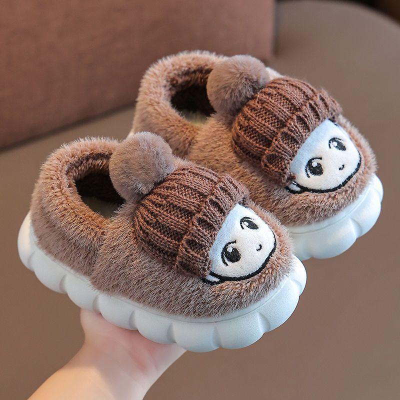 Children s cotton slippers with heel cover for autumn and winter, non-slip indoor cartoon cute warm plush baby cotton shoes for boys and girls Inner Length21.5cm34/35Co коричневий
Children s cotton slippers with heel cover for autumn and winter, non-slip indoor cartoon cute warm plush baby cotton shoes for boys and girls Inner Length21.5cm34/35Co коричневий
