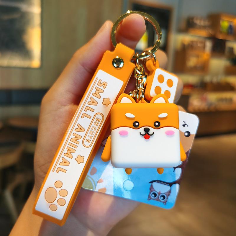 Genuine Block Animal Piglet Puppy Owl Kitten Keychain Schoolbag Doll PVC Keychain Couple Personalized Gifts Y2k Fashion Anime
Genuine Block Animal Piglet Puppy Owl Kitten Keychain Schoolbag Doll PVC Keychain Couple Personalized Gifts Y2k Fashion Anime