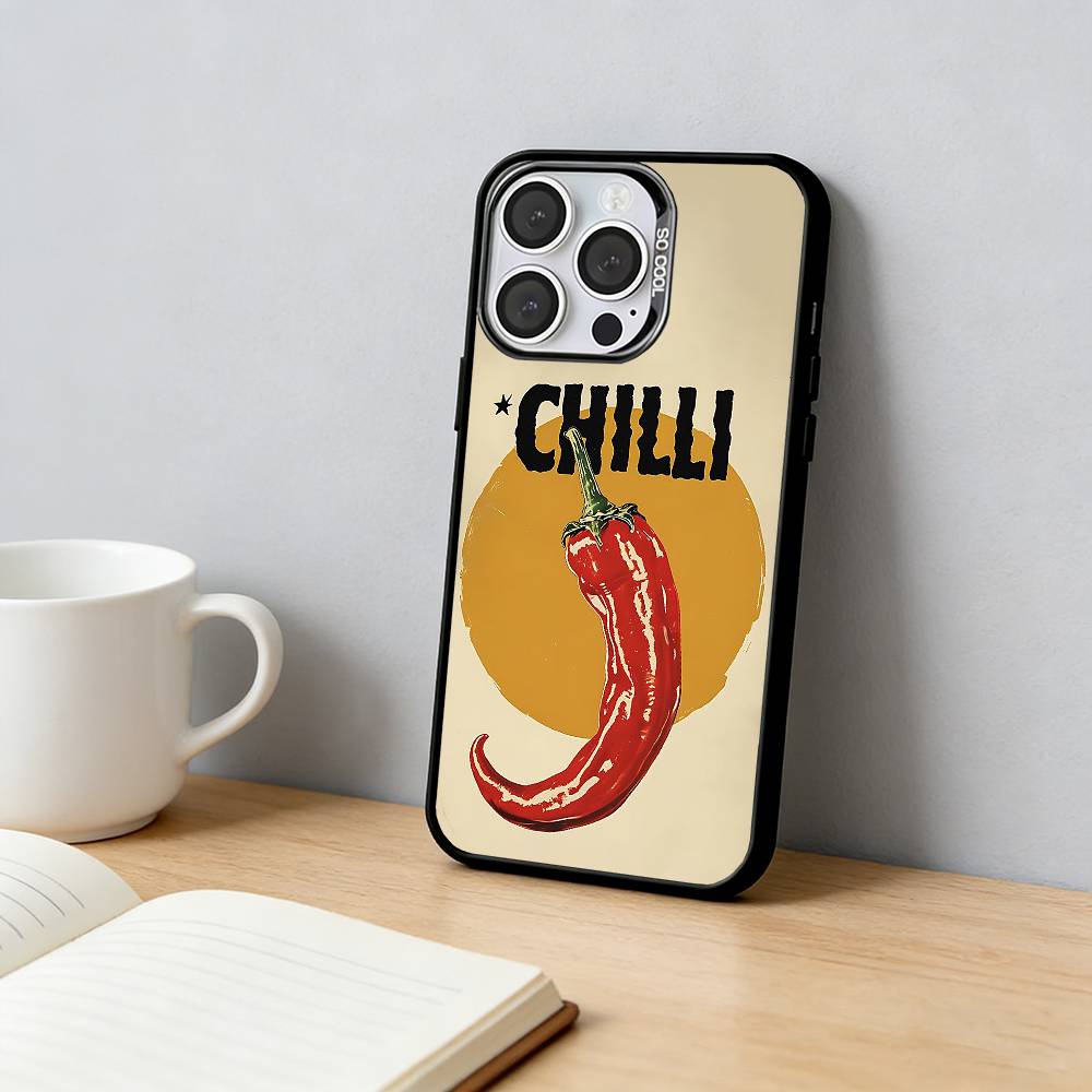 Red Chili Pepper Phone Case For iPhone 17,16,15,14,13,12,11 Plus,Pro Max,XS,Colorful Silver Phone case Funda Cover iPhone17air
Red Chili Pepper Phone Case For iPhone 17,16,15,14,13,12,11 Plus,Pro Max,XS,Colorful Silver Phone case Funda Cover iPhone17air