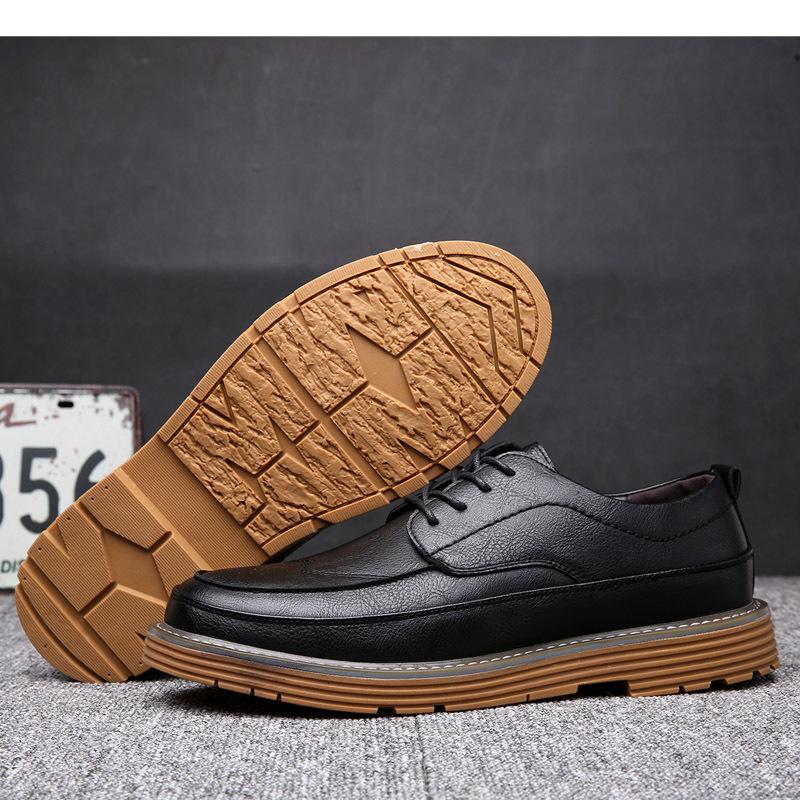 2025 autumn and winter Brock business leather shoes men s trend Korean version of genuine leather casual shoes British versatile men s shoes 38
2025 autumn and winter Brock business leather shoes men s trend Korean version of genuine leather casual shoes British versatile men s shoes 38