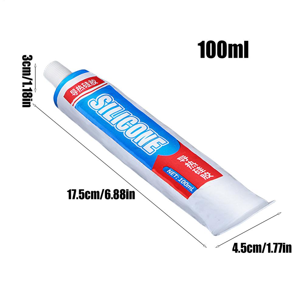 100ML Thermal Glue Thermal Conductive Silicone Silicone Paste for Microwave Device Printer Structure Automotive Chip Bonding
100ML Thermal Glue Thermal Conductive Silicone Silicone Paste for Microwave Device Printer Structure Automotive Chip Bonding