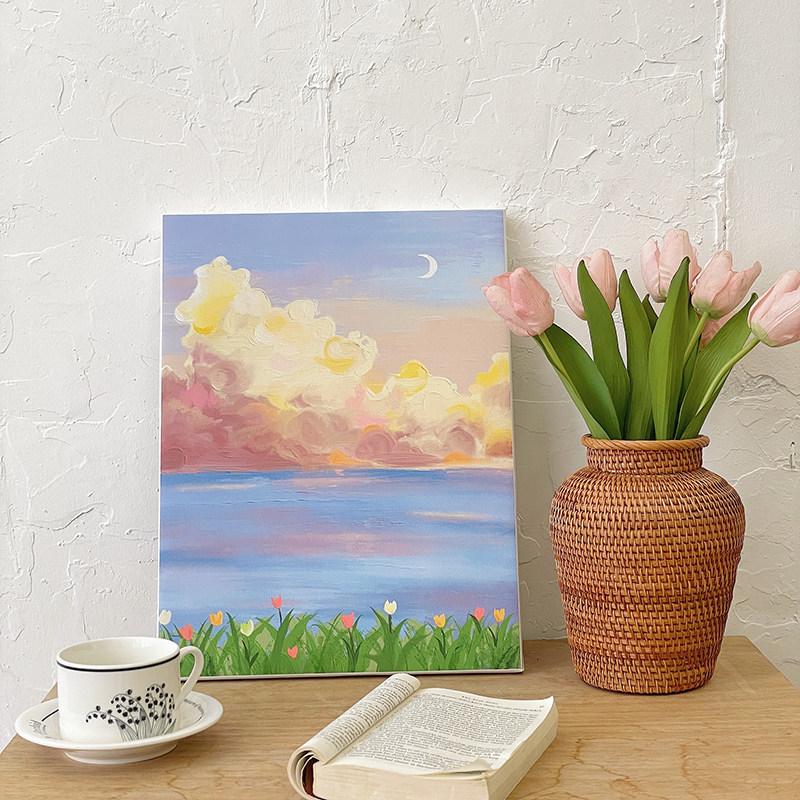 Korean-Style Floral Oil Painting: Fresh, Artistic Decor for Home or Desktop
Korean-Style Floral Oil Painting: Fresh, Artistic Decor for Home or Desktop