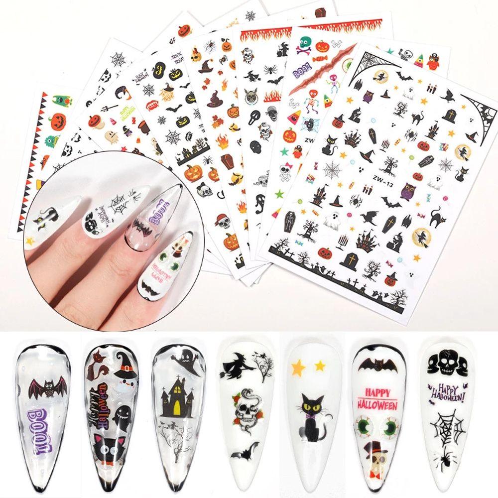 Self-Adhesive Halloween Nail Sticker DIY Nail Decals Nail Art Decorations Manicure Accessories 2
Self-Adhesive Halloween Nail Sticker DIY Nail Decals Nail Art Decorations Manicure Accessories 2