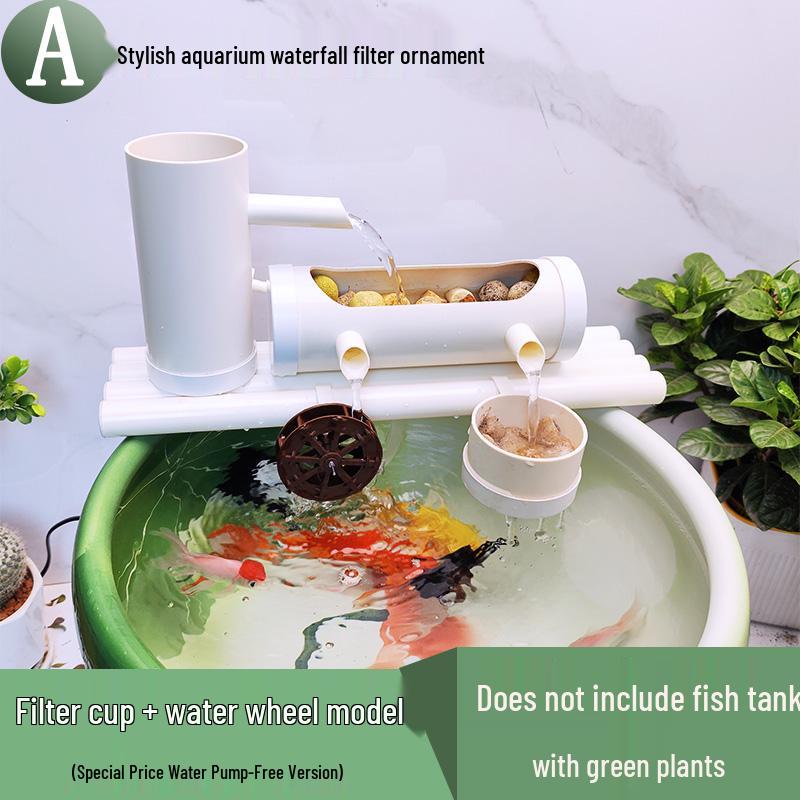 Круглый керамический аквариумный водопадный фильтр и аэратор украшение
Круглый керамический аквариумный водопадный фильтр и аэратор украшение