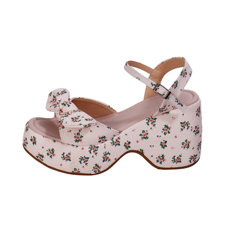 Fashion Wedge Platform Sandals Summer New Round Toe Open Toe Polka Dot Bow Non-Slip Slip Strap Anti-Slip Wear-Resistant High Heels 35 розовый
Fashion Wedge Platform Sandals Summer New Round Toe Open Toe Polka Dot Bow Non-Slip Slip Strap Anti-Slip Wear-Resistant High Heels 35 розовый